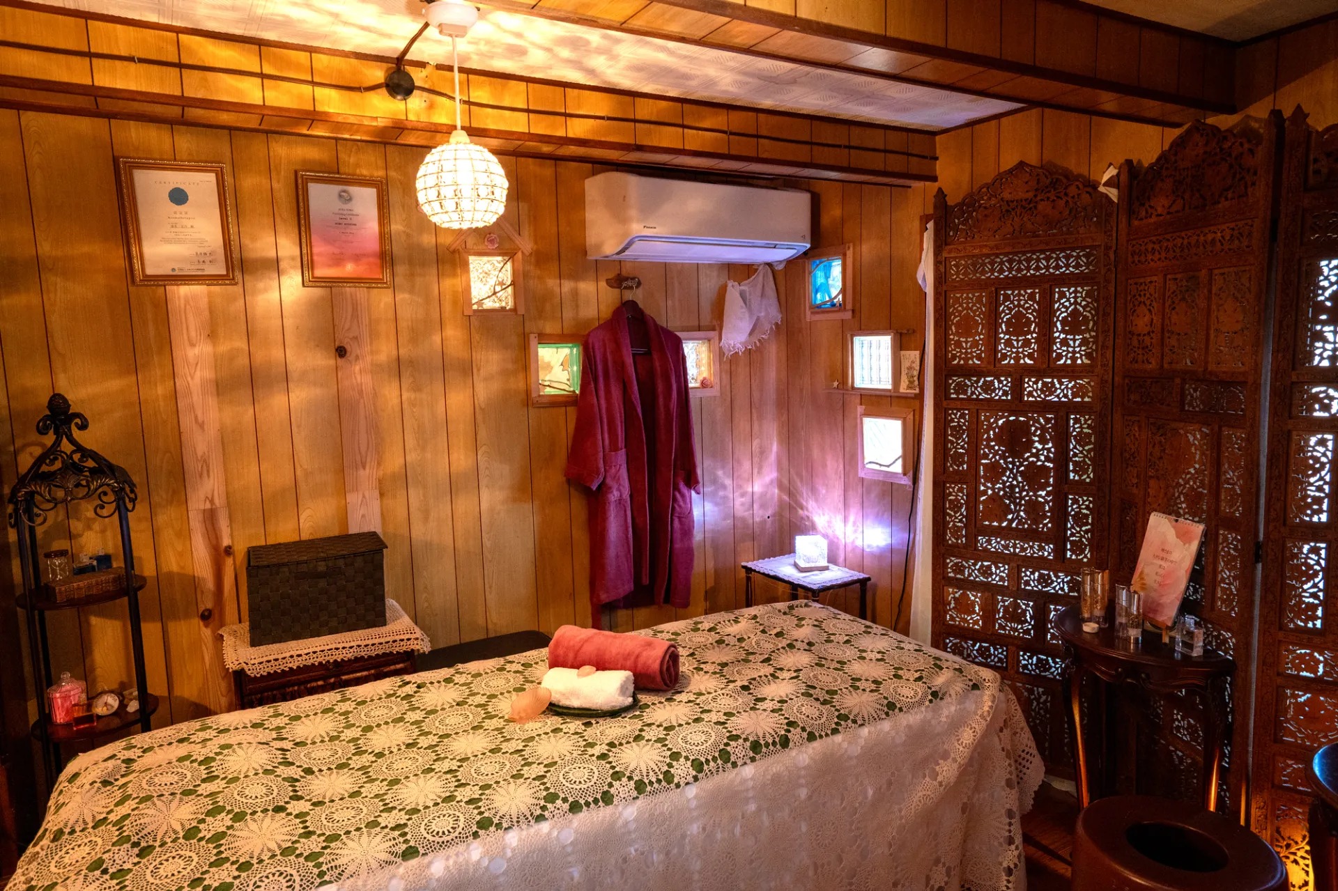 プライベートサロンでの施術 | 愛知県蒲郡市のエステならPerfumoon Andante